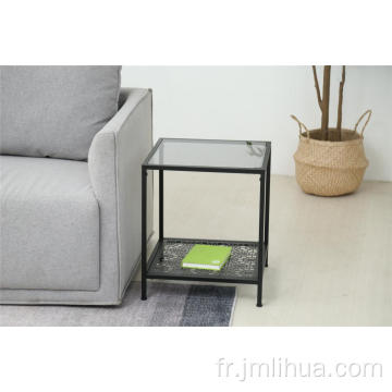 rangement table d&#39;appoint dans le salon